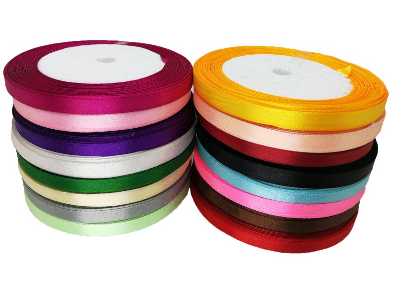 JESEP 3/8 inch Solid Satin Fabric Ribbon for Christmas 400 Yards 10mm Colored Gift Package Wrapping Ribbon for Hair Bow Clips Accessories-Crafts-Sewing-Wedding-Home Decoration - Image 3